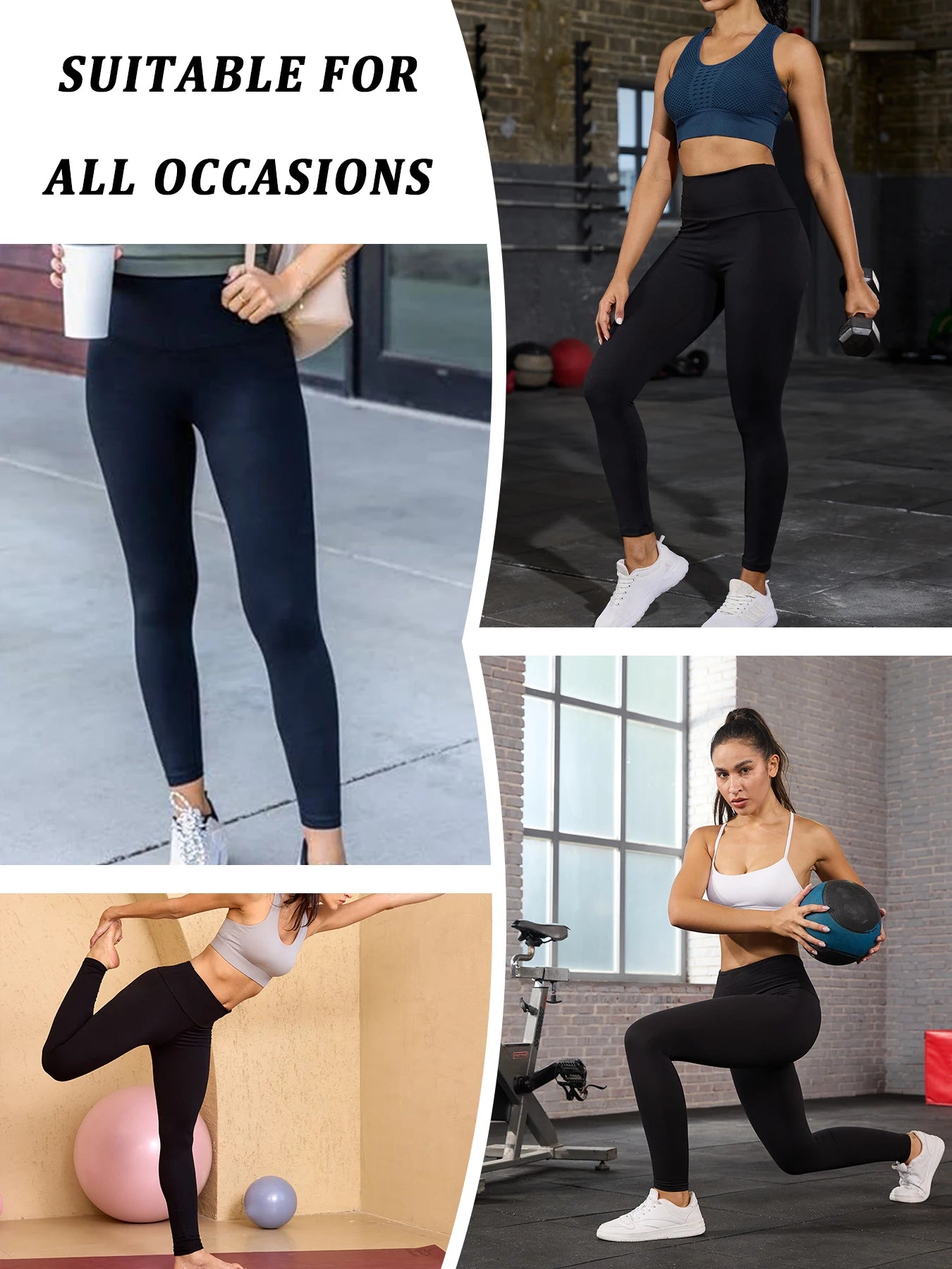 High-Waisted Tummy Control Leggings